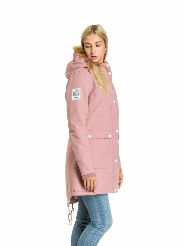 Meatfly Meatfly dámská parka Amber Dusty Rose