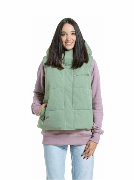 Meatfly Meatfly dámská vesta Molly Green Tea