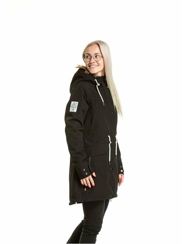 Meatfly Meatfly dámská parka Aubrey Black