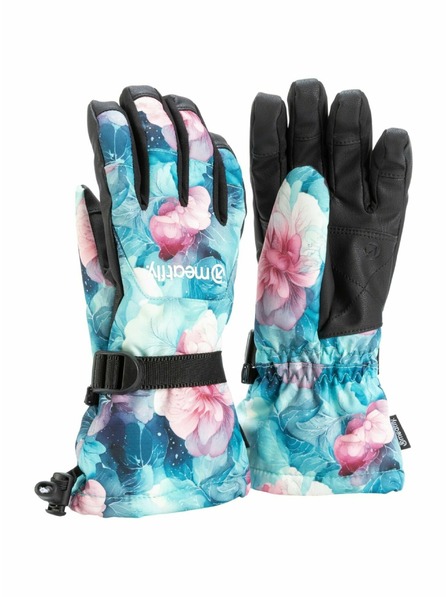 Meatfly Meatfly dámské rukavice Gazie Pink Flowers