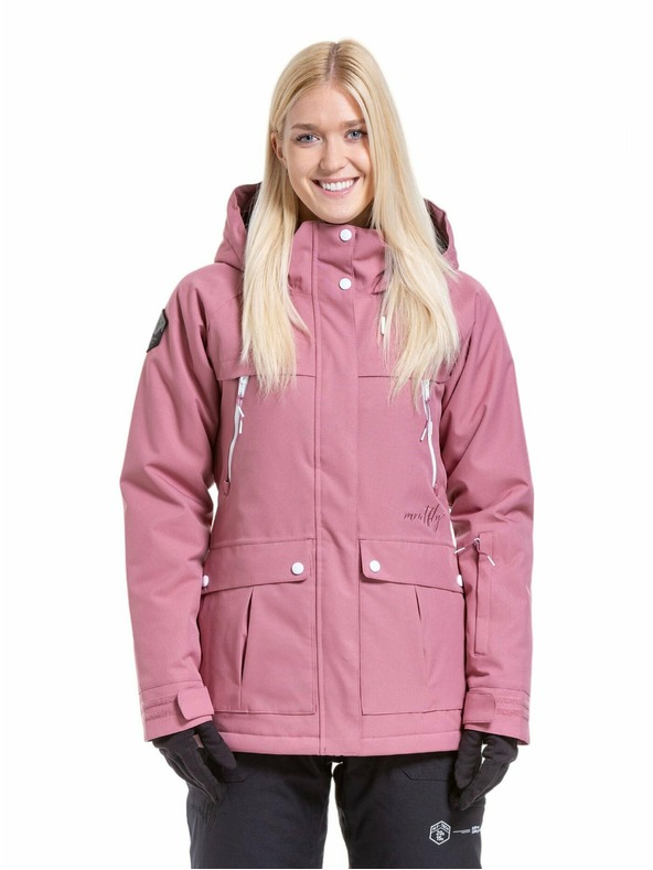 Meatfly Meatfly dámská SNB & SKI bunda Terra Dusty Rose