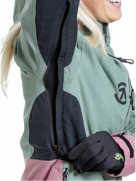 Meatfly Meatfly dámská SNB & SKI bunda Gaia Sea Spray
