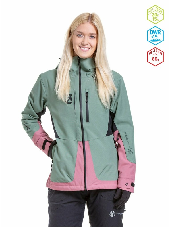Meatfly Meatfly dámská SNB & SKI bunda Gaia Sea Spray