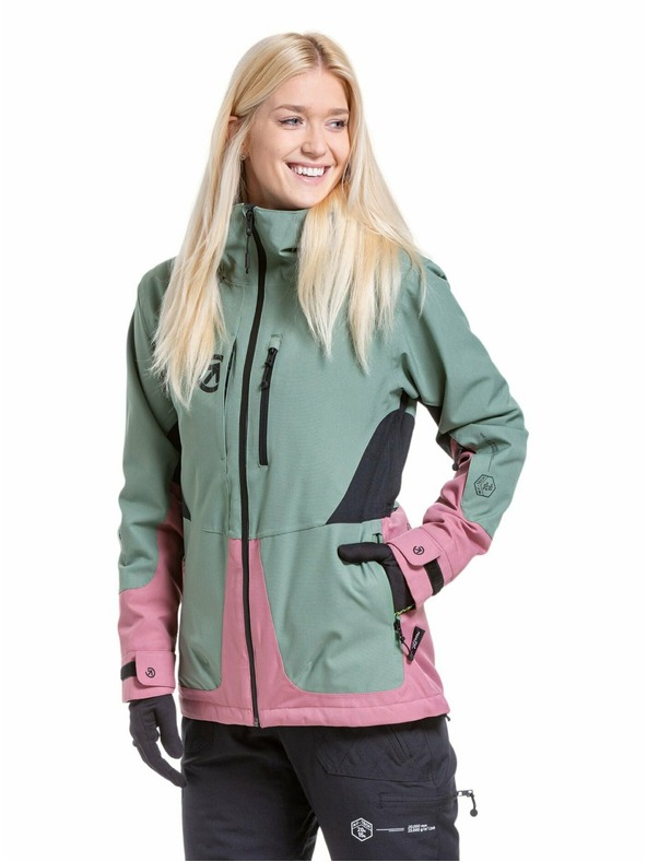 Meatfly Meatfly dámská SNB & SKI bunda Gaia Sea Spray