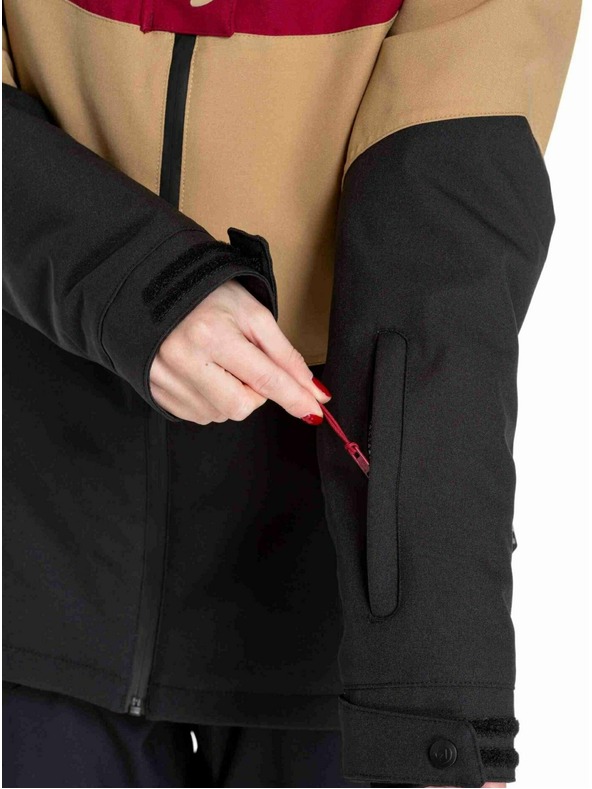 Meatfly Meatfly dámská SNB & SKI bunda Kirsten Beet Red / Black