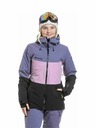 Meatfly Meatfly dámská SNB & SKI bunda Kirsten Black / Purple Light