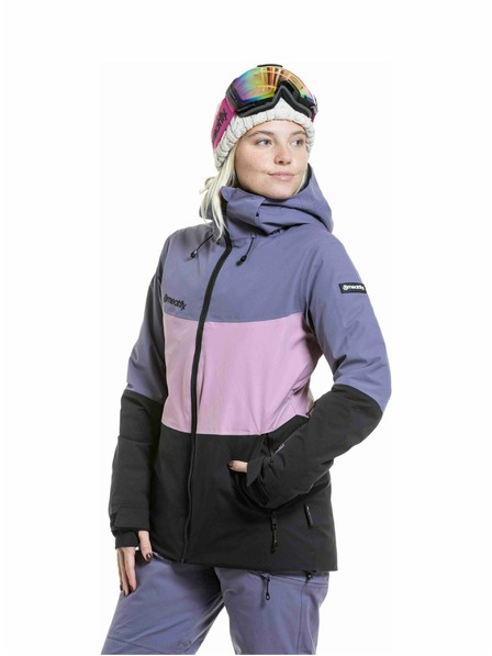 Meatfly Meatfly dámská SNB & SKI bunda Kirsten Black / Purple Light