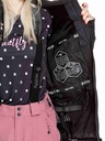 Meatfly Meatfly dámská SNB & SKI bunda Kirsten Magnolia / Black