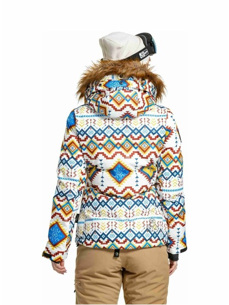 Meatfly Meatfly dámská SNB & SKI bunda Bonie White Jones