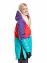 Meatfly Meatfly dámská SNB & SKI bunda Aiko Turquoise/Ferrari Red