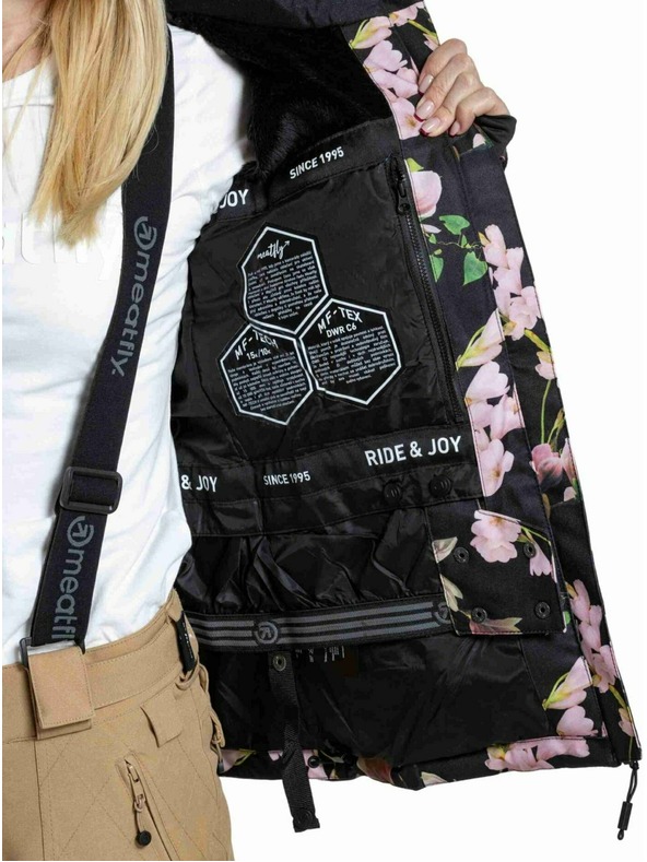 Meatfly Meatfly dámská SNB & SKI bunda Bonie Magnolia