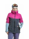 Meatfly Meatfly dámská SNB & SKI bunda Kirsten Grey Dark / Pink