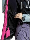 Meatfly Meatfly dámská SNB & SKI bunda Kirsten Grey Dark / Pink