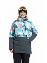 Meatfly Meatfly dámská SNB & SKI bunda Aiko Pink Flowers
