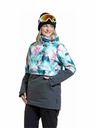 Meatfly Meatfly dámská SNB & SKI bunda Aiko Pink Flowers