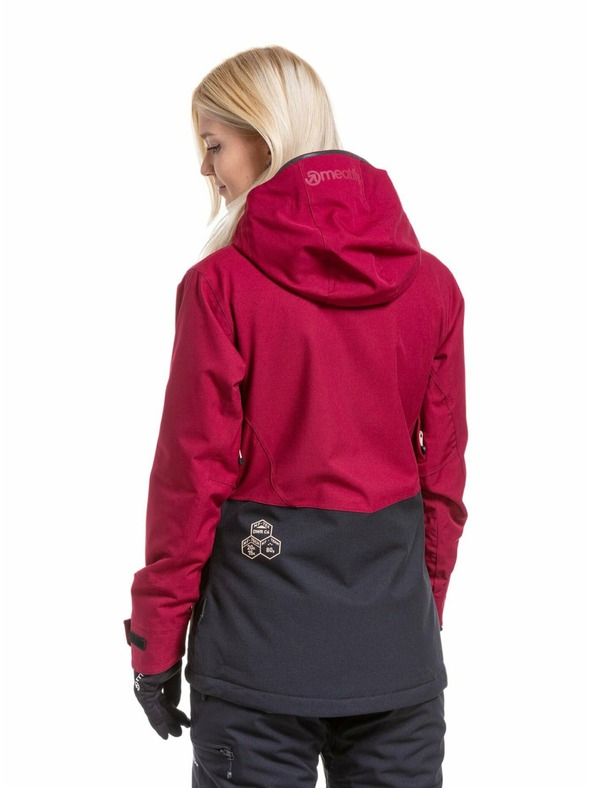 Meatfly Meatfly dámská SNB & SKI bunda Gaia Beet Red