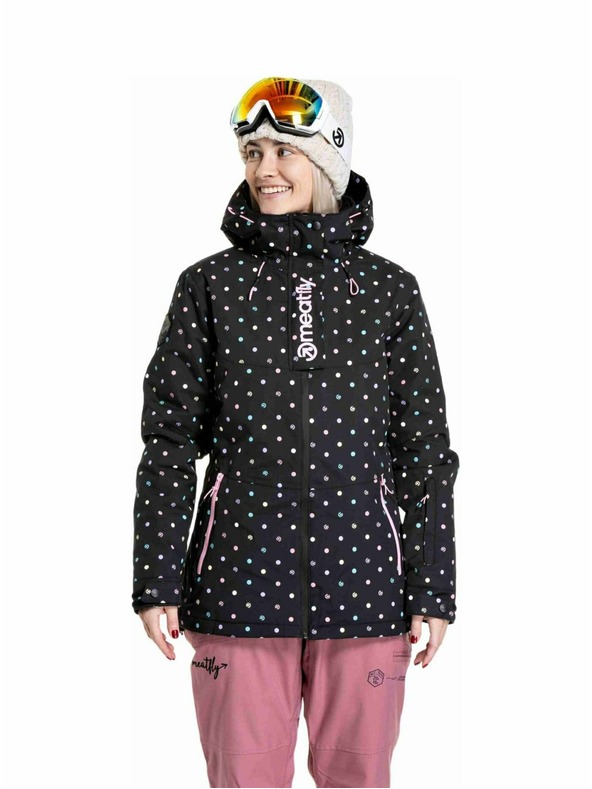 Meatfly Meatfly dámská SNB & SKI bunda Kirsten Dusty Color Dots