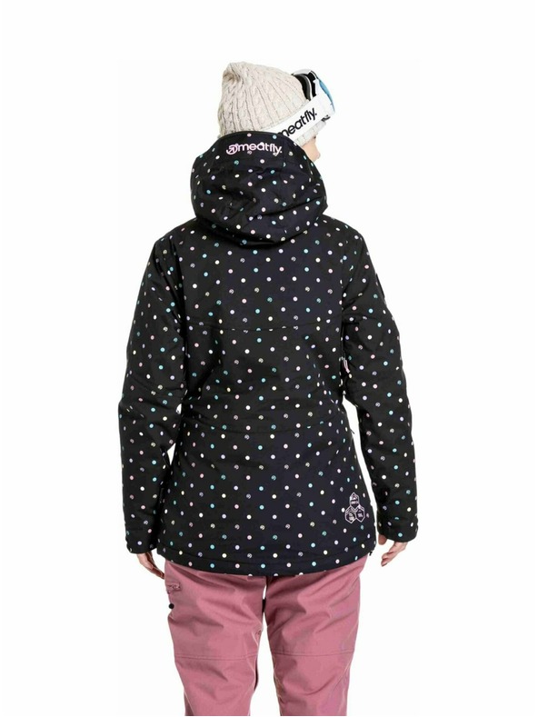 Meatfly Meatfly dámská SNB & SKI bunda Kirsten Dusty Color Dots