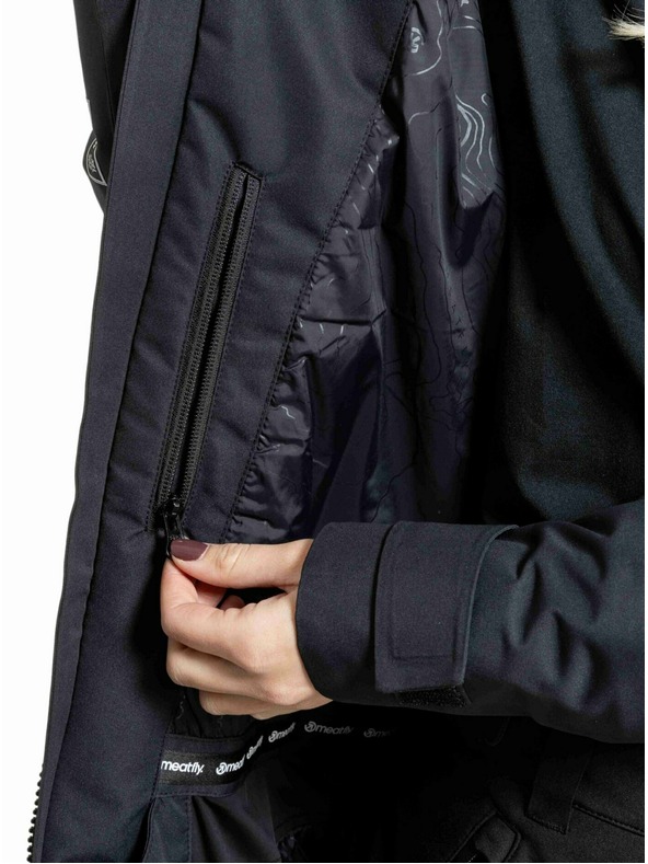 Meatfly Meatfly dámská SNB & SKI bunda Gaia Black