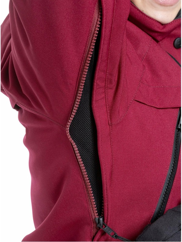Meatfly Meatfly dámská SNB & SKI bunda Terra Beet Red