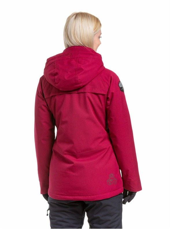Meatfly Meatfly dámská SNB & SKI bunda Terra Beet Red
