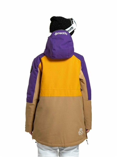 Meatfly Meatfly dámská SNB & SKI bunda Aiko Sunflower / Tan
