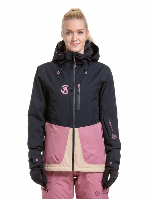 Meatfly Meatfly dámská SNB & SKI bunda Gaia Black