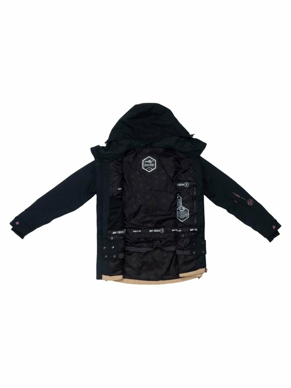 Meatfly Meatfly dámská SNB & SKI bunda Gaia Black