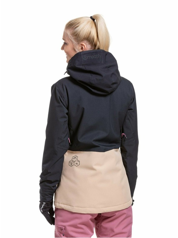 Meatfly Meatfly dámská SNB & SKI bunda Gaia Black