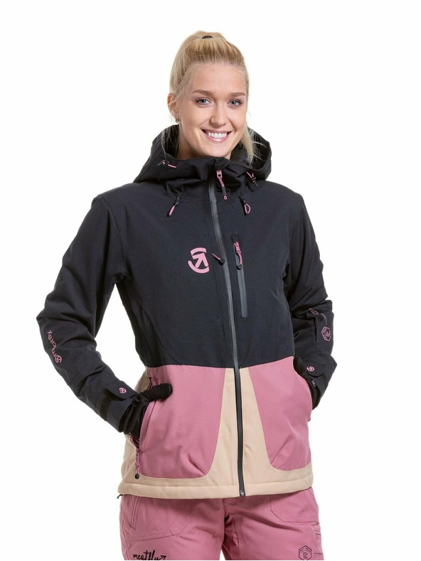 Meatfly Meatfly dámská SNB & SKI bunda Gaia Black