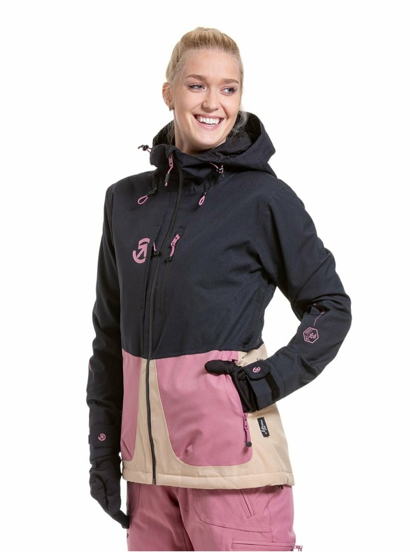 Meatfly Meatfly dámská SNB & SKI bunda Gaia Black