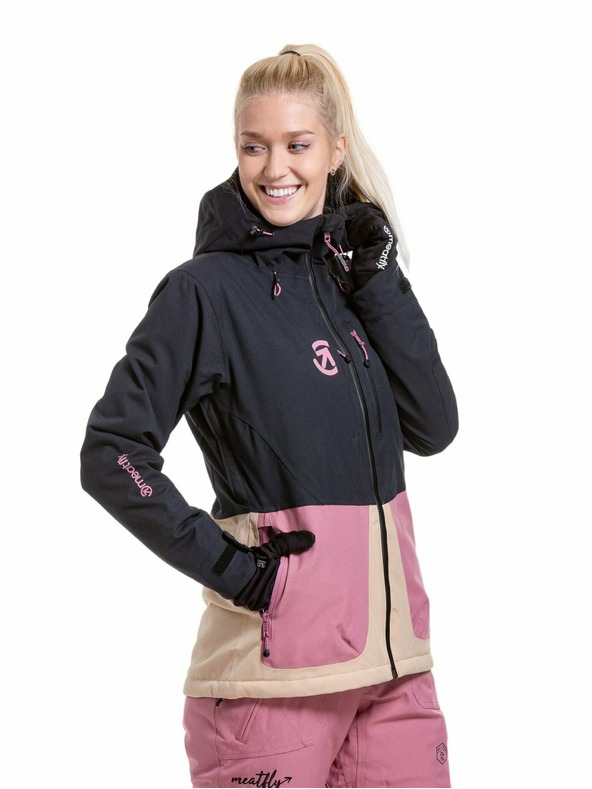 Meatfly Meatfly dámská SNB & SKI bunda Gaia Black