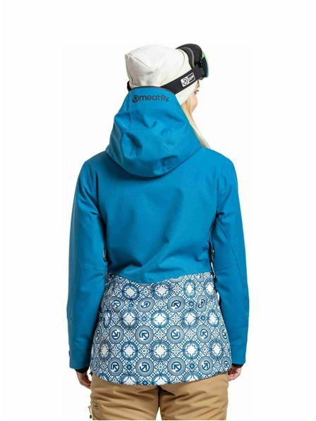 Meatfly Meatfly dámská SNB & SKI bunda Gaia Mosaic / Blue