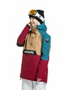 Meatfly Meatfly dámská SNB & SKI bunda Aiko Beet Red / Blue