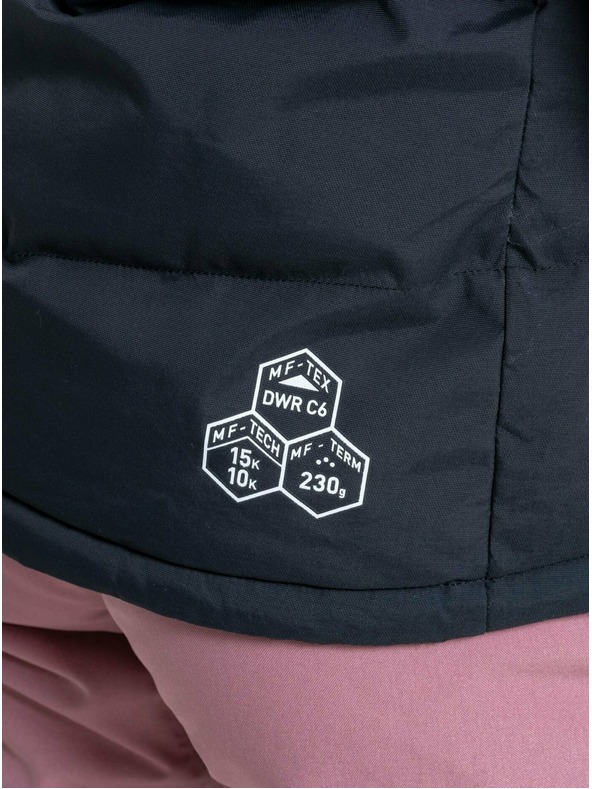 Meatfly Meatfly dámská SNB & SKI bunda Bonie Black
