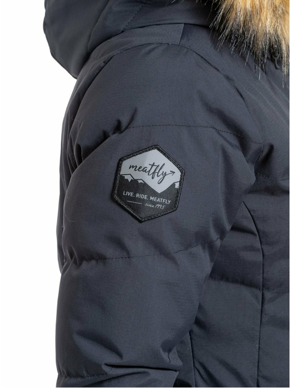 Meatfly Meatfly dámská SNB & SKI bunda Bonie Black
