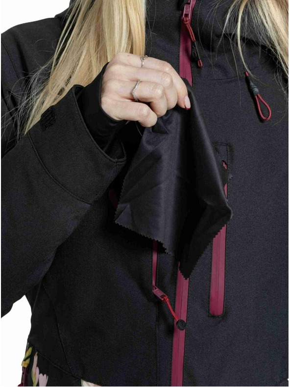 Meatfly Meatfly dámská SNB & SKI bunda Gaia Magnolia / Black