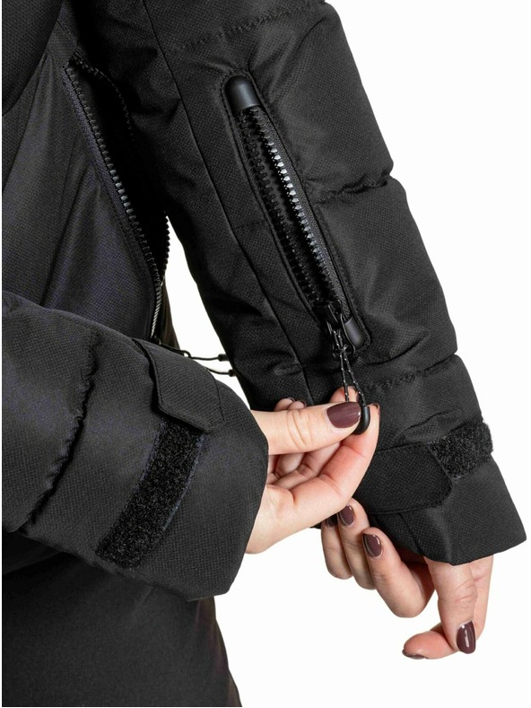 Meatfly Meatfly dámská SNB & SKI bunda Bonie Black