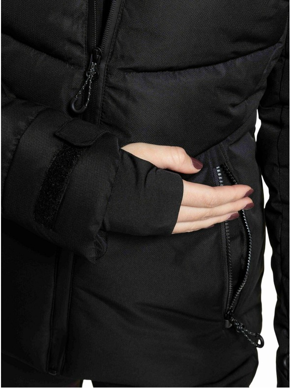 Meatfly Meatfly dámská SNB & SKI bunda Bonie Black