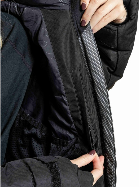 Meatfly Meatfly dámská SNB & SKI bunda Bonie Black