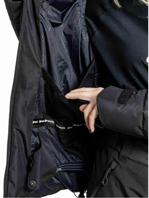 Meatfly Meatfly dámská SNB & SKI bunda Bonie Black