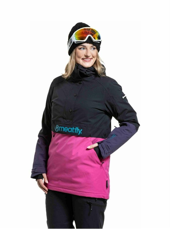 Meatfly Meatfly dámská SNB & SKI bunda Aiko Pink / Black