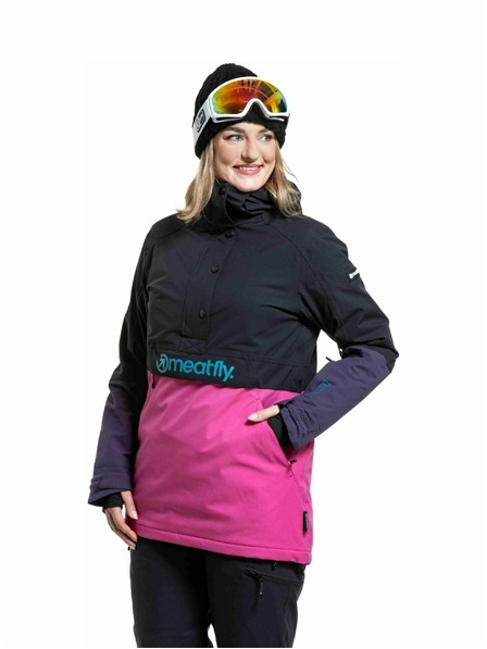 Meatfly Meatfly dámská SNB & SKI bunda Aiko Pink / Black