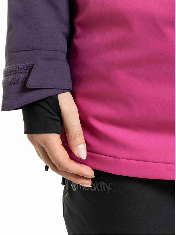 Meatfly Meatfly dámská SNB & SKI bunda Aiko Pink / Black