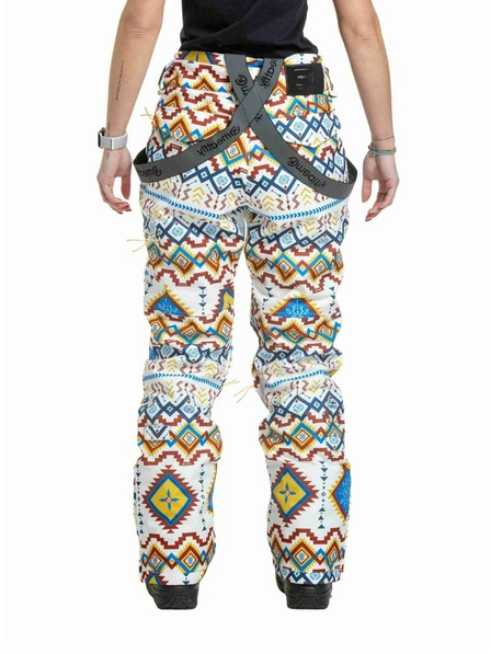 Meatfly Meatfly dámské SNB & SKI kalhoty Foxy White Jones