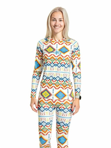 Meatfly Meatfly dámské termo tričko Capa White Jones