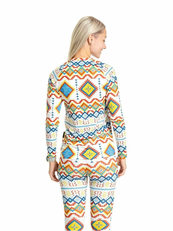 Meatfly Meatfly dámské termo tričko Capa White Jones