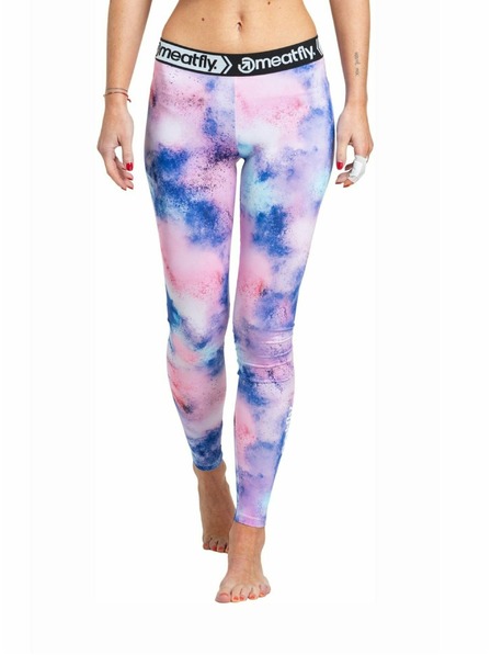 Meatfly Meatfly dámské termo kalhoty Taro Purple Aquarel