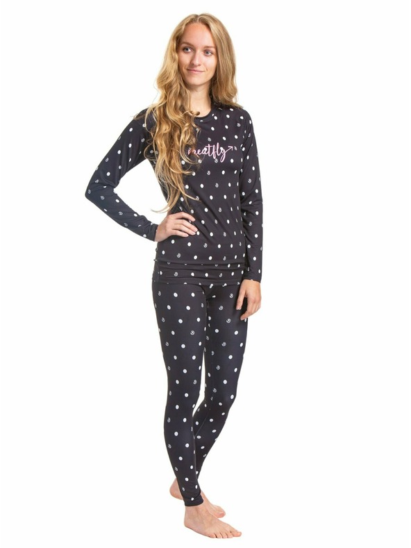 Meatfly Meatfly dámské termo kalhoty Taro Black Dots