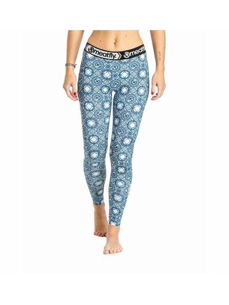 Meatfly Meatfly dámské termo kalhoty Taro Mosaic Blue